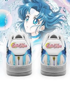 Sailor Mercury Sneakers Sailor Moon Air Force Shoes