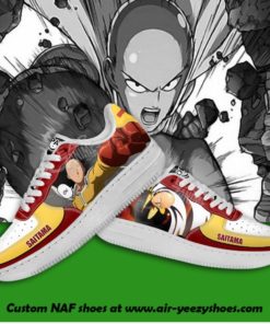 Saitama Sneakers One Punch Man Anime Custom Shoes