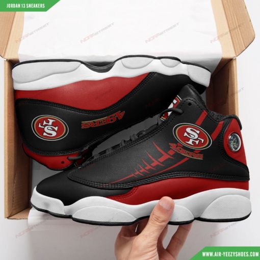 San Francisco 49ers Air JD13 Sneakers