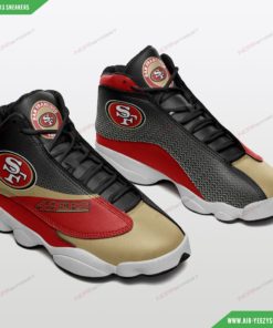 San Francisco 49ers Air JD13 Sneakers 52