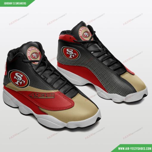 San Francisco 49ers Air JD13 Sneakers 52