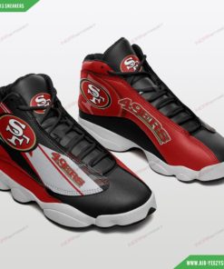 San Francisco 49ers Air JD13 Sneakers 56