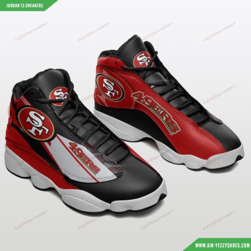 San Francisco 49ers Air JD13 Sneakers 56