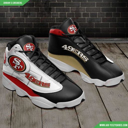 San Francisco 49ers Air JD13 Sneakers 7