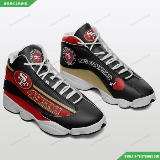 San Francisco 49ers Air Jordan 13 Sneakers 43