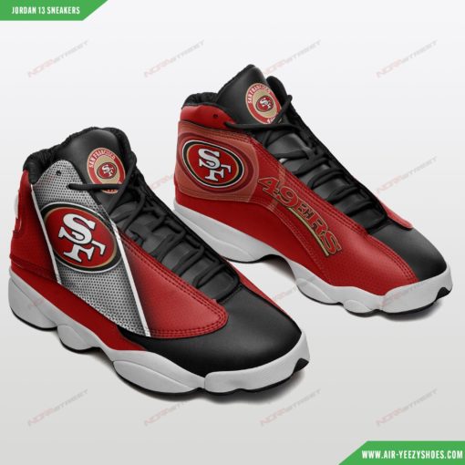 San Francisco 49ers Air Jordan 13 Sneakers 53