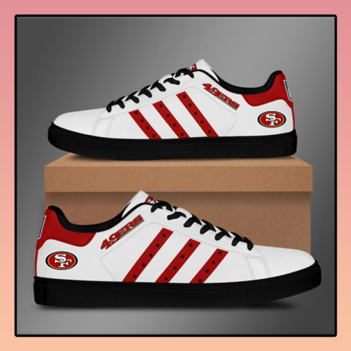 San Francisco 49ers Custom Stan Smith Shoes