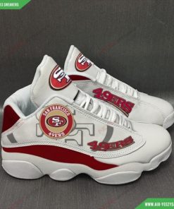 San Francisco 49ers Football Air JD13 Custom Sneakers 44