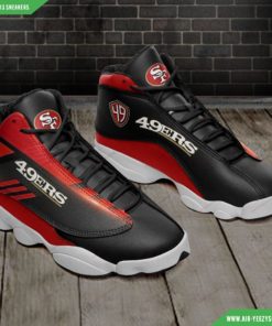 San Francisco 49ers Football Air JD13 Sneakers 2