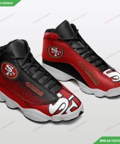 San Francisco 49ers Football Air JD13 Sneakers 84