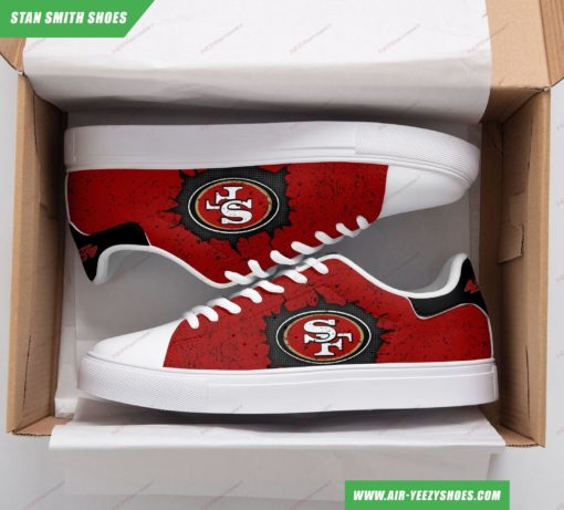 San Francisco 49ers Stan Smith Custom Sneakers