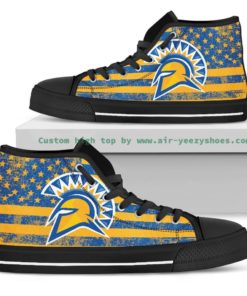 San Jose State Spartans High Top Shoes