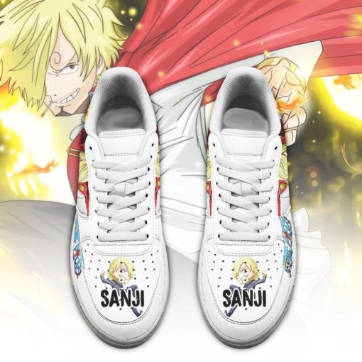 Sanji Sneakers Custom One Piece Air Force Shoes