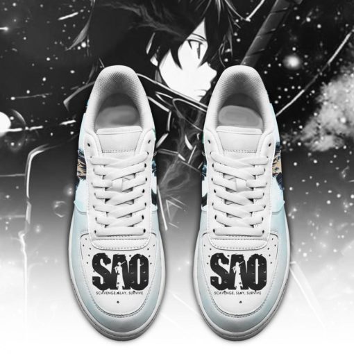 SAO Kirito Shoes Sword Art Online Anime Sneakers