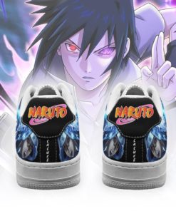 Sasuke Uchiha Sneakers Custom Naruto Air Force Shoes