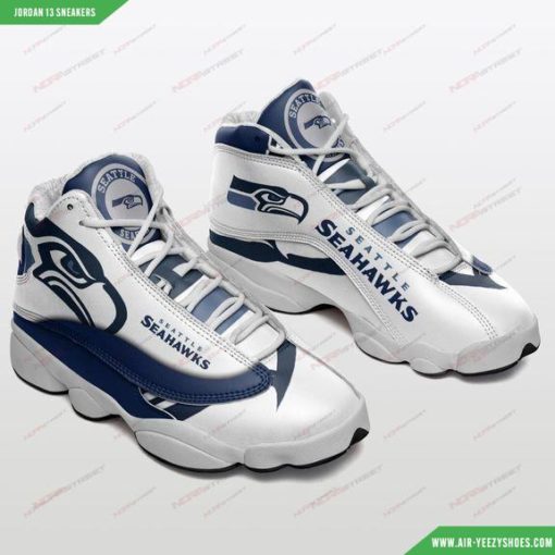Seattle Seahawks Air Jordan 13 Sneakers 33