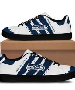 Seattle Seahawks Custom Stan Smith Shoes