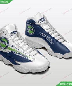 Seattle Seahawks Football Air JD13 Sneakers