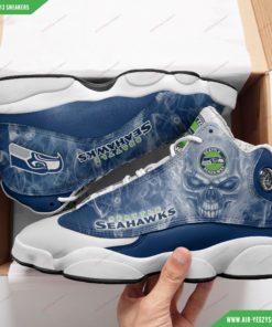Seattle Seahawks Football Air Jordan 13 Sneakers 2