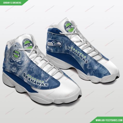 Seattle Seahawks Football Air Jordan 13 Sneakers 2