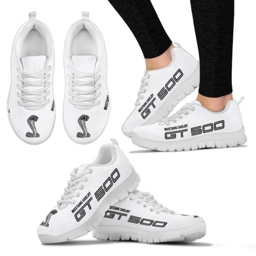 Shelby GT500 Breathable Running Shoes White