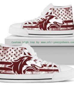 Southern Illinois Salukis Canvas High Top Shoes