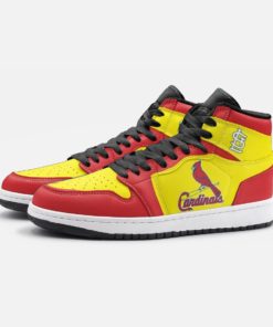 St. Louis Cardinals Custom Jordan 1 High Sneakers