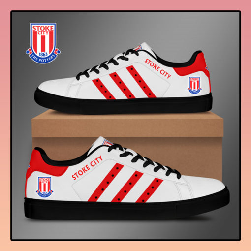 Stoke City FC Custom Stan Smith Shoes