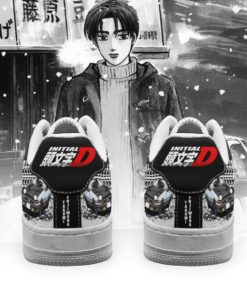Takumi Fujiwara Shoes Initial D Anime Sneakers