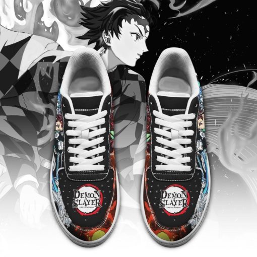 Tanjiro Water and Sun Shoes Demon Slayer Anime Sneakers