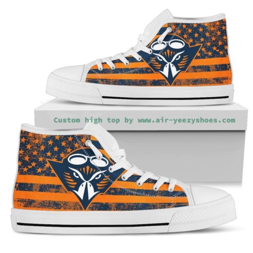 Tennessee-Martin Skyhawks Canvas High Top Shoes