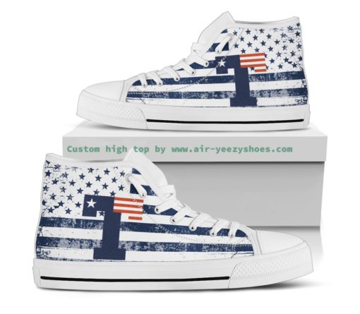 Texas Tyler Patriots High Top Shoes