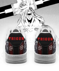 Trigun Shoes Razlo the Tri-Punisher of Death Sneakers Anime