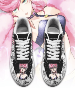 Trish Una Sneakers Manga Style JoJo's Air Force Shoes