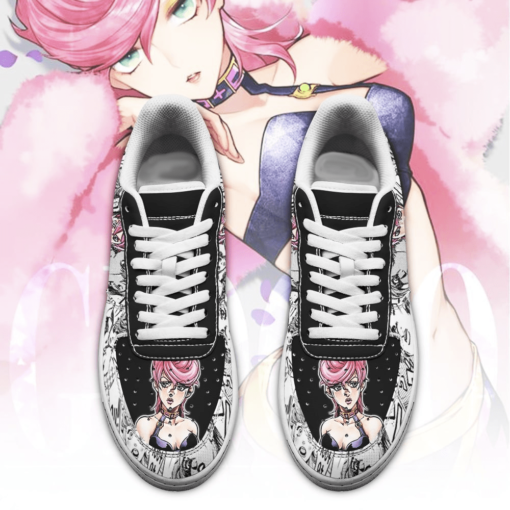 Trish Una Sneakers Manga Style JoJo’s Air Force Shoes