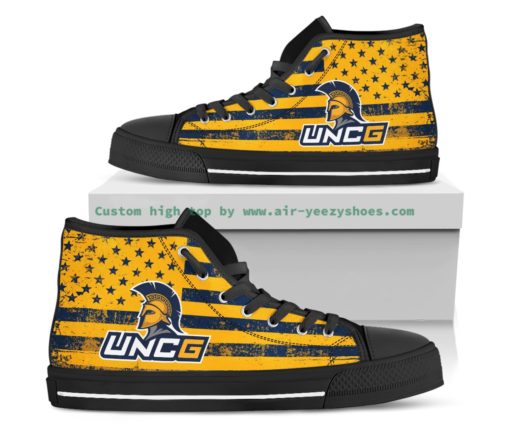 UNCG Spartans High Top Canvas Shoes
