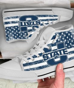 Utah State Aggies High Top Shoes