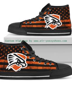 UTPB Falcons Canvas High Top Shoes