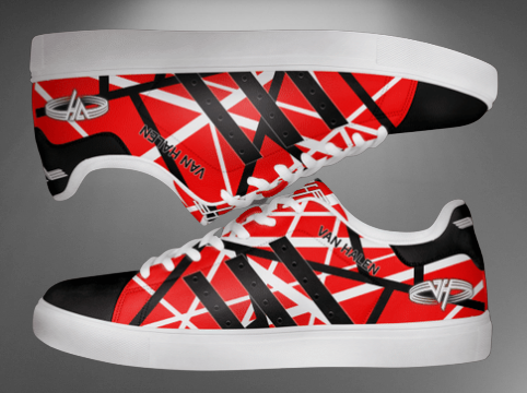 Van Halen Rock Custom Stan Smith Shoes