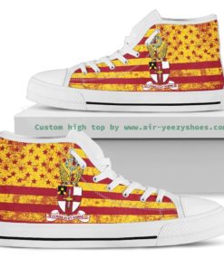 Virginia Military Institute Keydets Canvas High Top Shoes