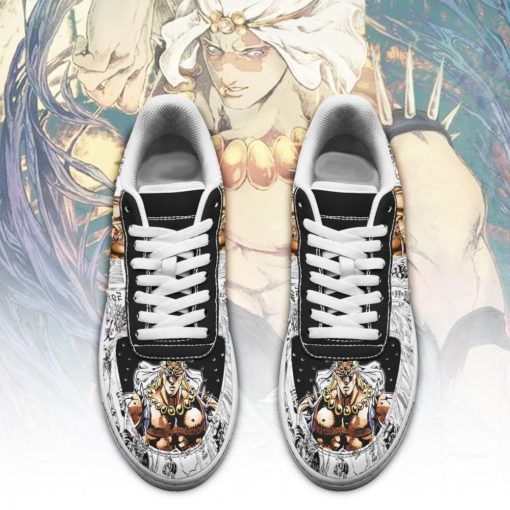 Wamuu Sneakers Manga Style JoJo's Air Force Shoes