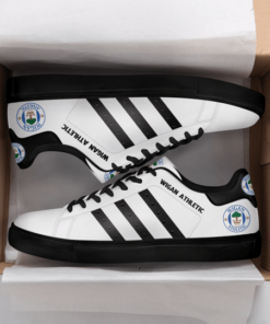 Wigan Athletic Custom Stan Smith Shoes