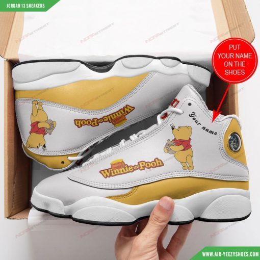 Winnie The Pooh Personalized Air JD13 Shoes