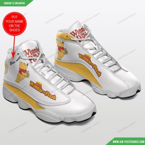 Winnie The Pooh Personalized Air JD13 Shoes