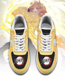 Zenitsu Sneakers Demon Slayer Air Force Shoes