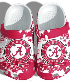Alabama Football Fan Crocs Clog Shoes