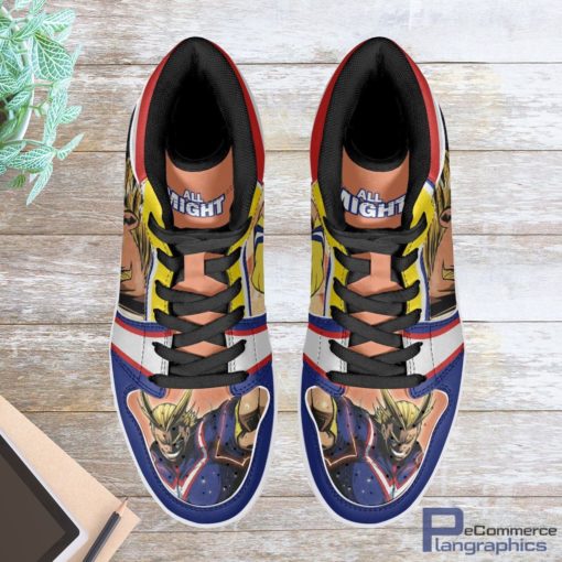 All Might Plus Ultra My Hero Academia Casual Anime Sneakers, Streetwear Shoe