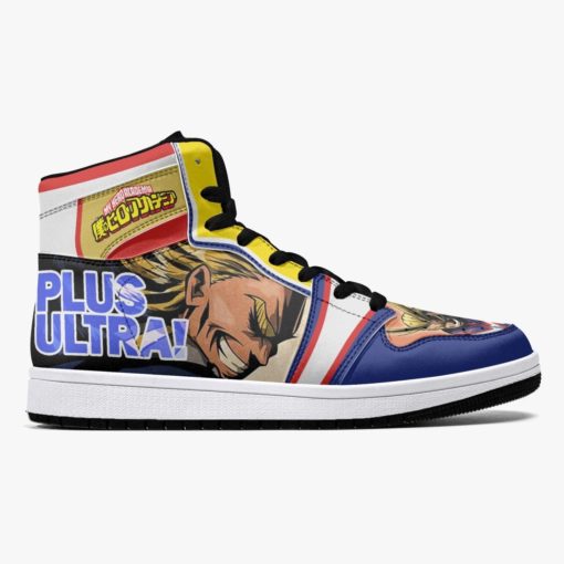 All Might Plus Ultra My Hero Academia Casual Anime Sneakers, Streetwear Shoe