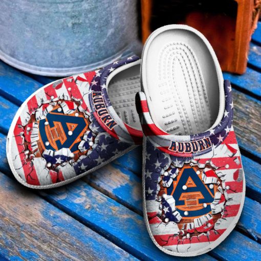 Auburn Tigers Crocs Clog Shoes