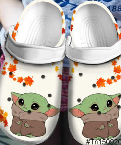 Baby Yoda Crocs Clog Shoes